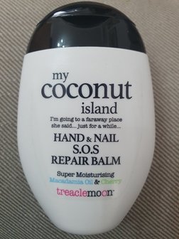 Treaclemoon hand &amp; nail balm - My coconut island