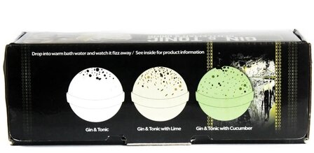 Cocktail Bath Bombs - Gentleman&rsquo;s Drink, Gin &amp; Tonic