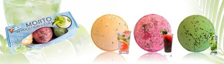 Cocktail Bath Bombs - Revolution De Cuba, Mojito.