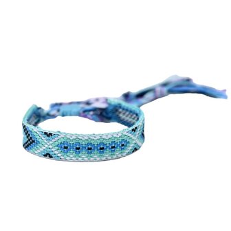 Geweven armband - Blauw