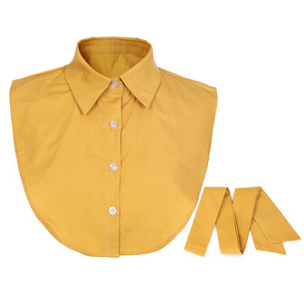 Los kraagje/Blouse kraagje - Mustard