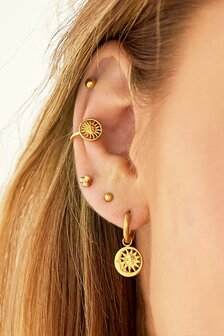 Earcuff sun - Zilver