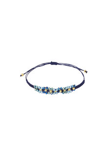 Armband daisy - Blauw