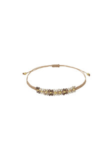 Armband daisy - Beige