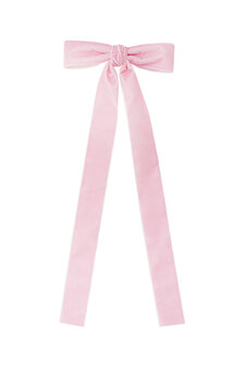 Haarspeld long small bow - Roze