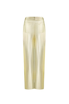 Broek metallic -Goud mt S