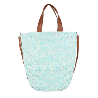 Strandtas/shopper paper dreams - Blauw