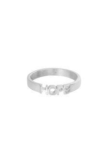 Ring Hope - Zilver mt 16