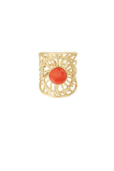 Ring barok web - Rood