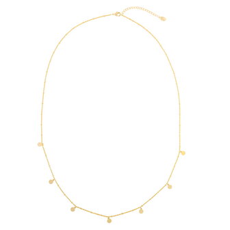 Ketting basic rounds - Goud