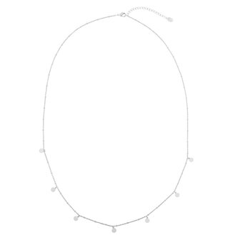 Ketting basic rounds - Zilver