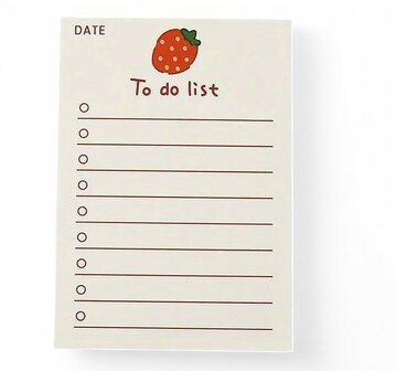 To do list - Strawberry