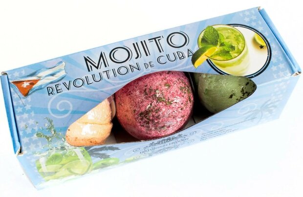 Cocktail Bath Bombs - Revolution De Cuba, Mojito.