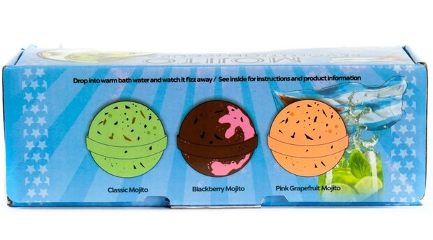 Cocktail Bath Bombs - Revolution De Cuba, Mojito.