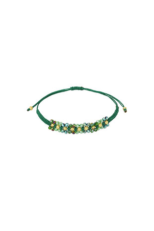 Armband daisy - Groen