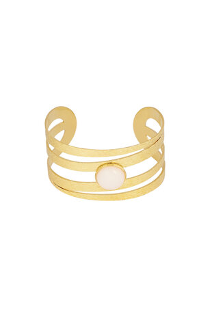 Statement armband golden dream