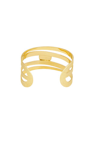 Statement armband golden dream