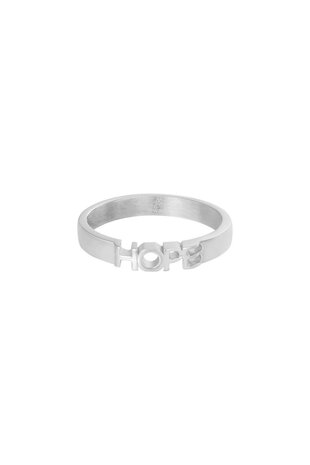 Ring Hope - Zilver mt 16