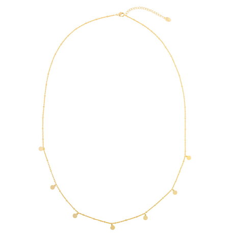 Ketting basic rounds - Goud