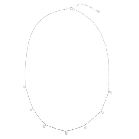 Ketting basic rounds - Zilver