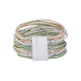 Armband glam - Groen