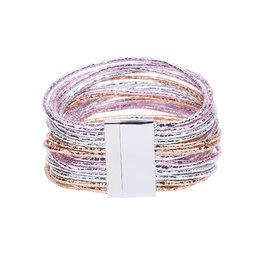 Armband glam - Roze