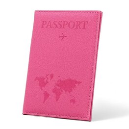 Paspoort hoesje basic - Roze