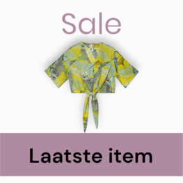 Blouse summer leaves  Maat M