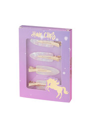 Haarclips set cadeau doosje - Goud multi