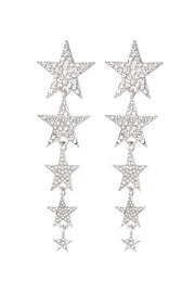 Oorbellen Shooting stars - Zilver