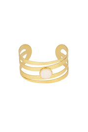 Statement armband golden dream