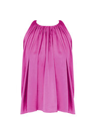 Satijnen top fuchsia - Mt S